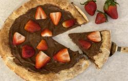 Nutella pizza / Photo courtesy of Francine Segan